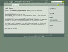 Tablet Screenshot of dcwest.gcichurches.org